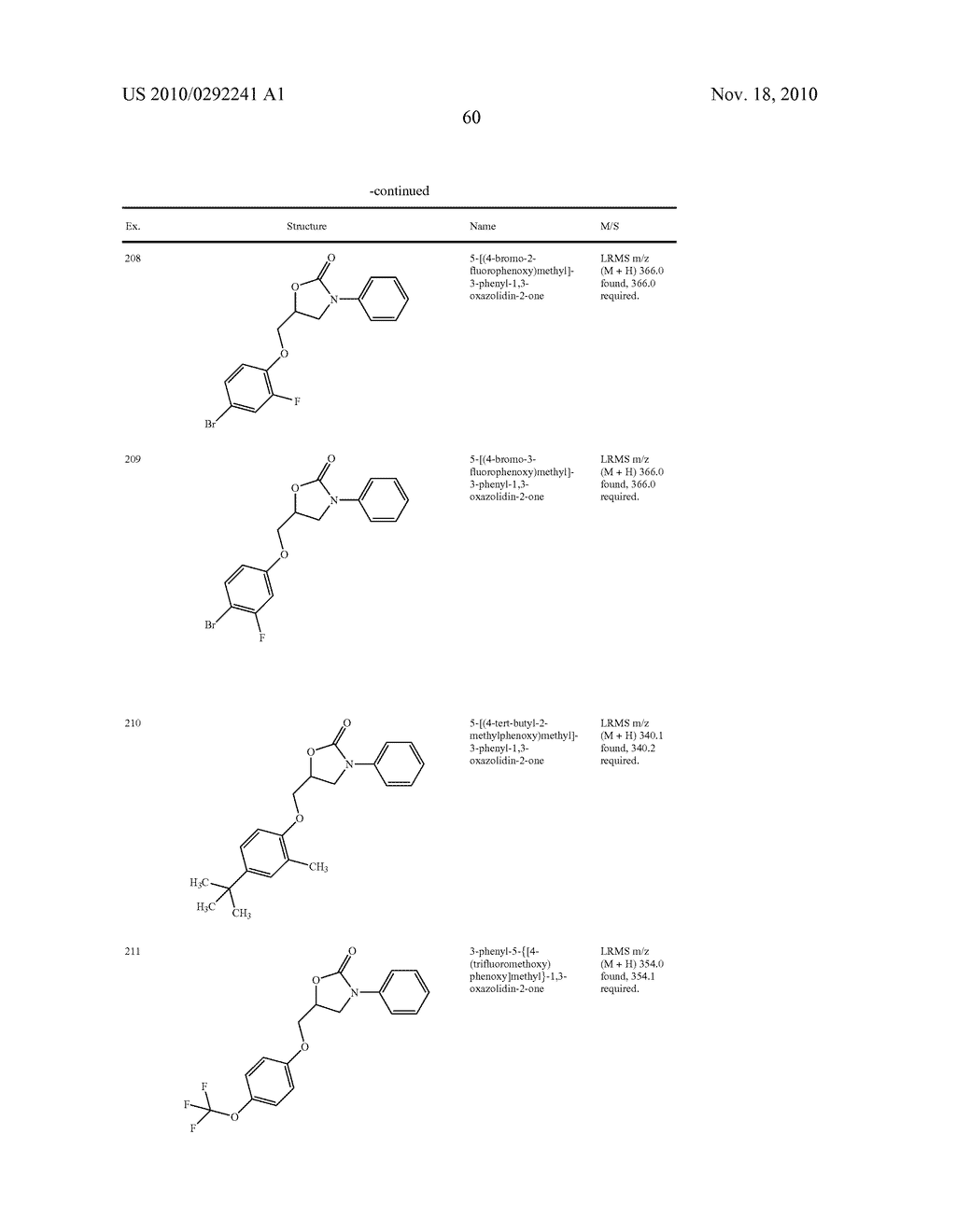 3,5-SUBSTITUTED-1,3-OXAZOLIDIN-2-ONE DERIVATIVES - diagram, schematic, and image 61