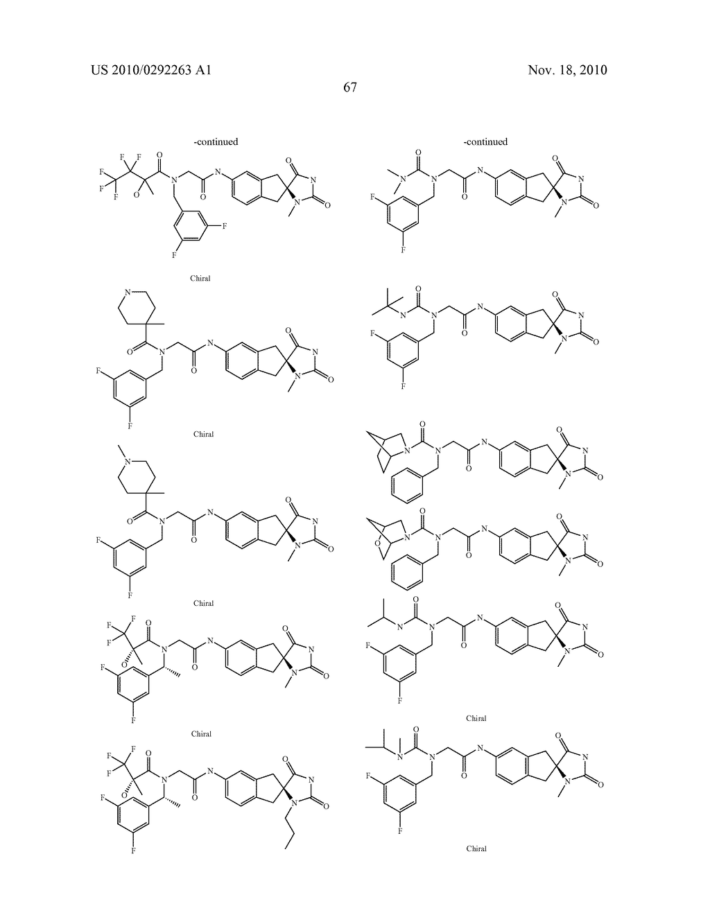 CGRP RECEPTOR ANTAGONISTS WITH TERTIARY AMIDE, SULFONAMIDE, CARBAMITE AND UREA GROUPS - diagram, schematic, and image 68