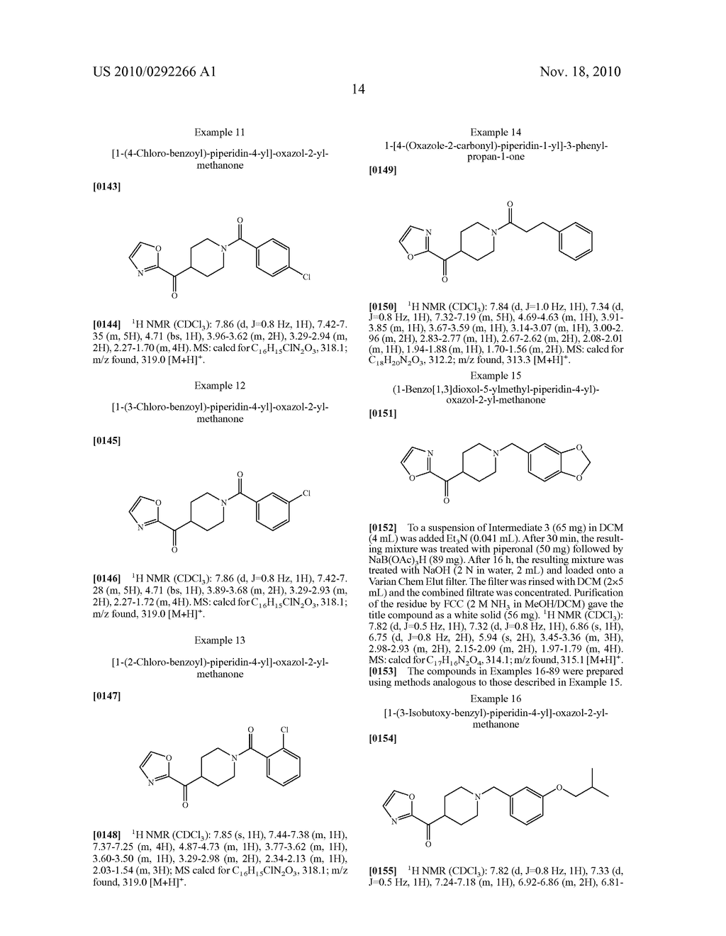 Oxazolyl Piperidine Modulators of Fatty Acid Amide Hydrolase - diagram, schematic, and image 15
