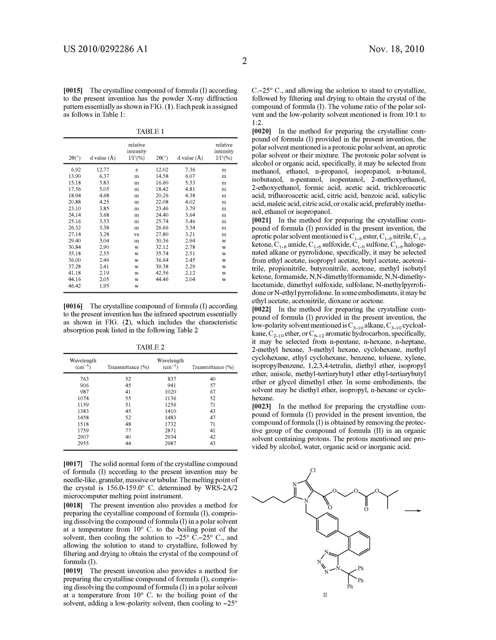 Crystalline imidazole-5-carboxylic acid derivative - diagram, schematic, and image 06