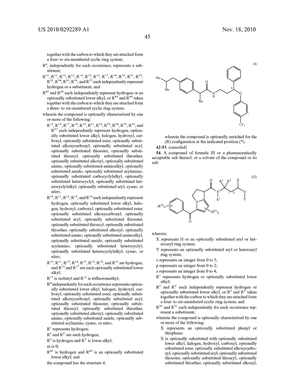 TREATMENT OF METABOLIC SYNDROME WITH NOVEL AMIDES - diagram, schematic, and image 49