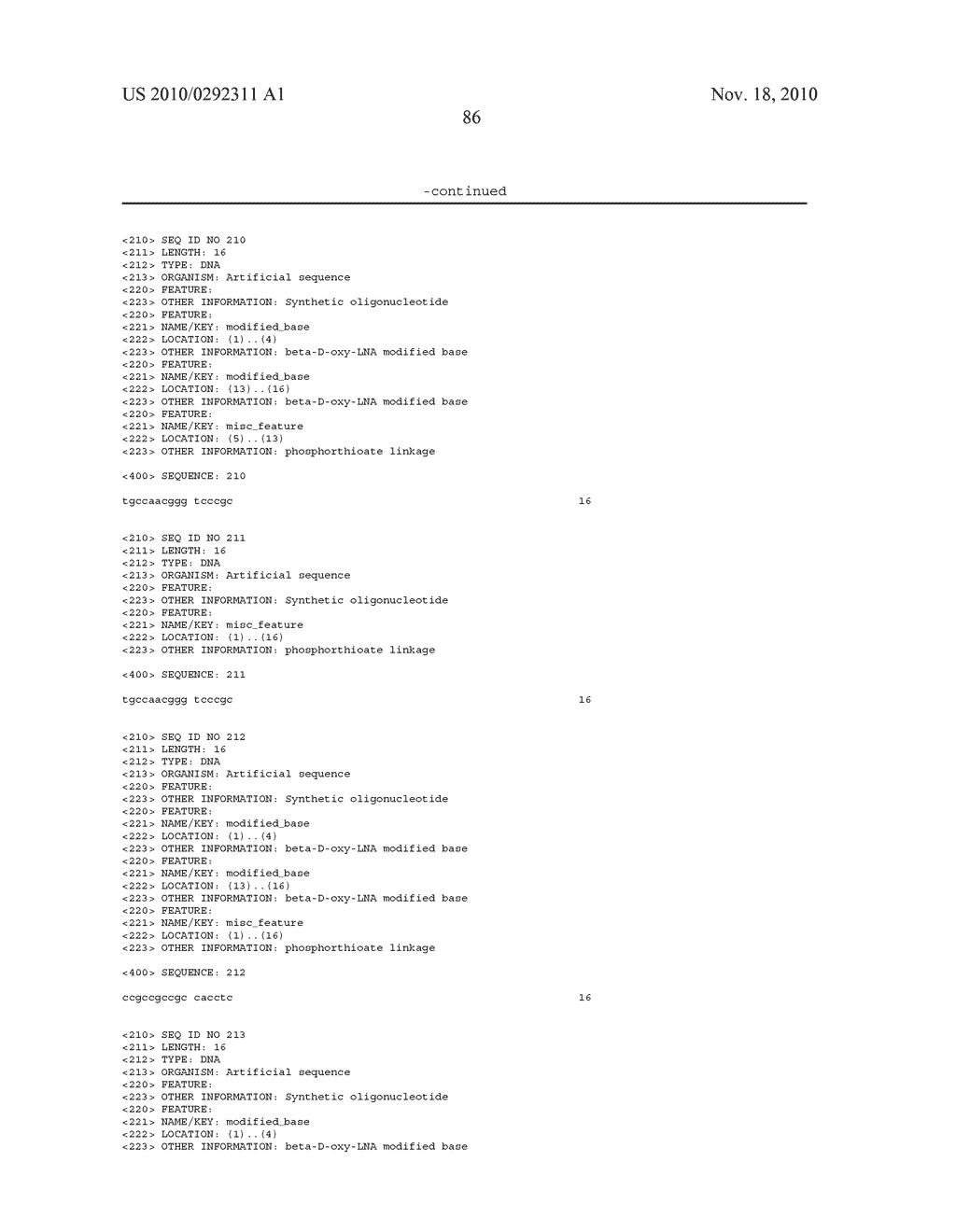 OLIGOMERIC COMPOUNDS FOR THE MODULATION OF SURVIVIN EXPRESSION - diagram, schematic, and image 99