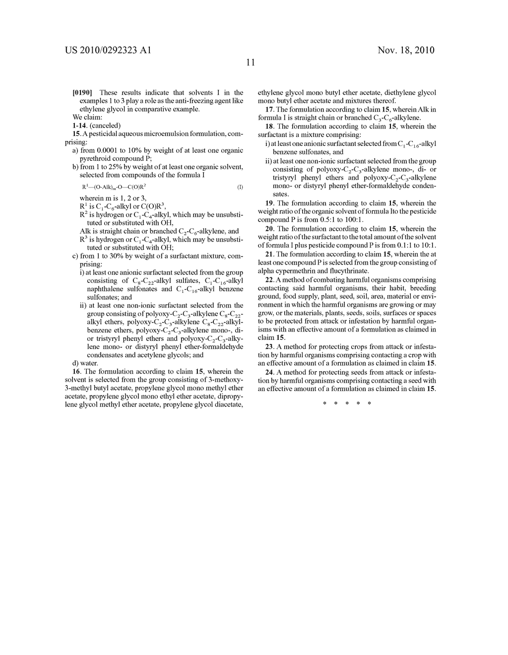 Aqueous Microemulsions Containing Pyrethroid Compounds - diagram, schematic, and image 12