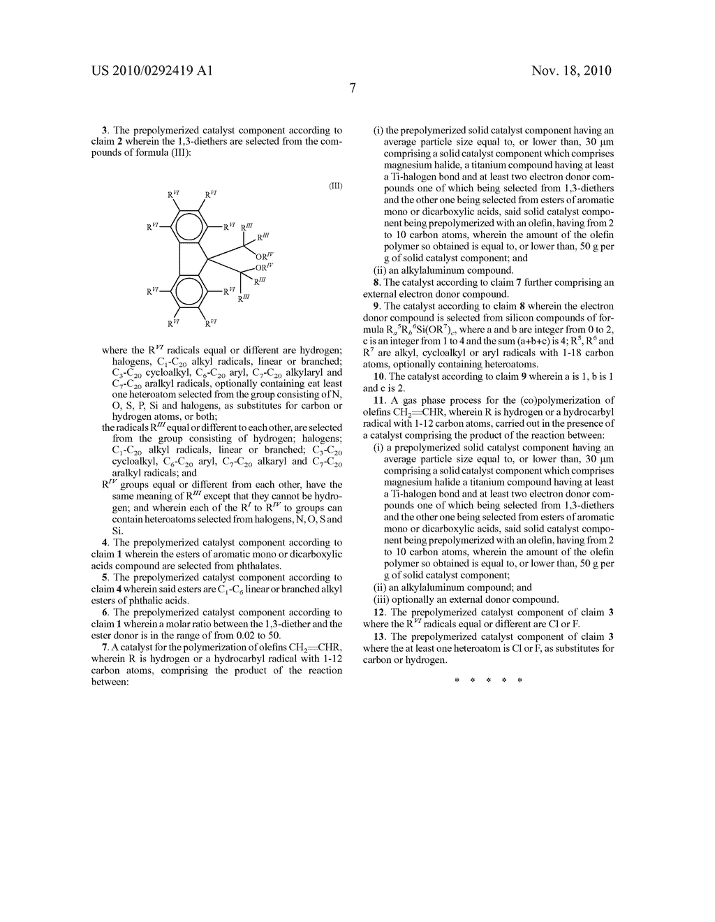 CATALYST COMPONENTS FOR THE POLYMERIZATION OF OLEFINS - diagram, schematic, and image 08