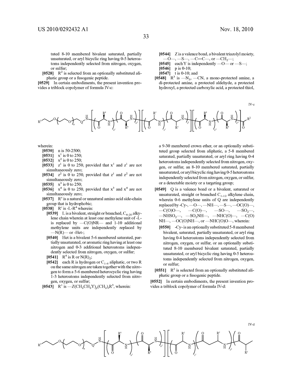 POLYMERS FOR POLYNUCLEOTIDE ENCAPSULATION - diagram, schematic, and image 34