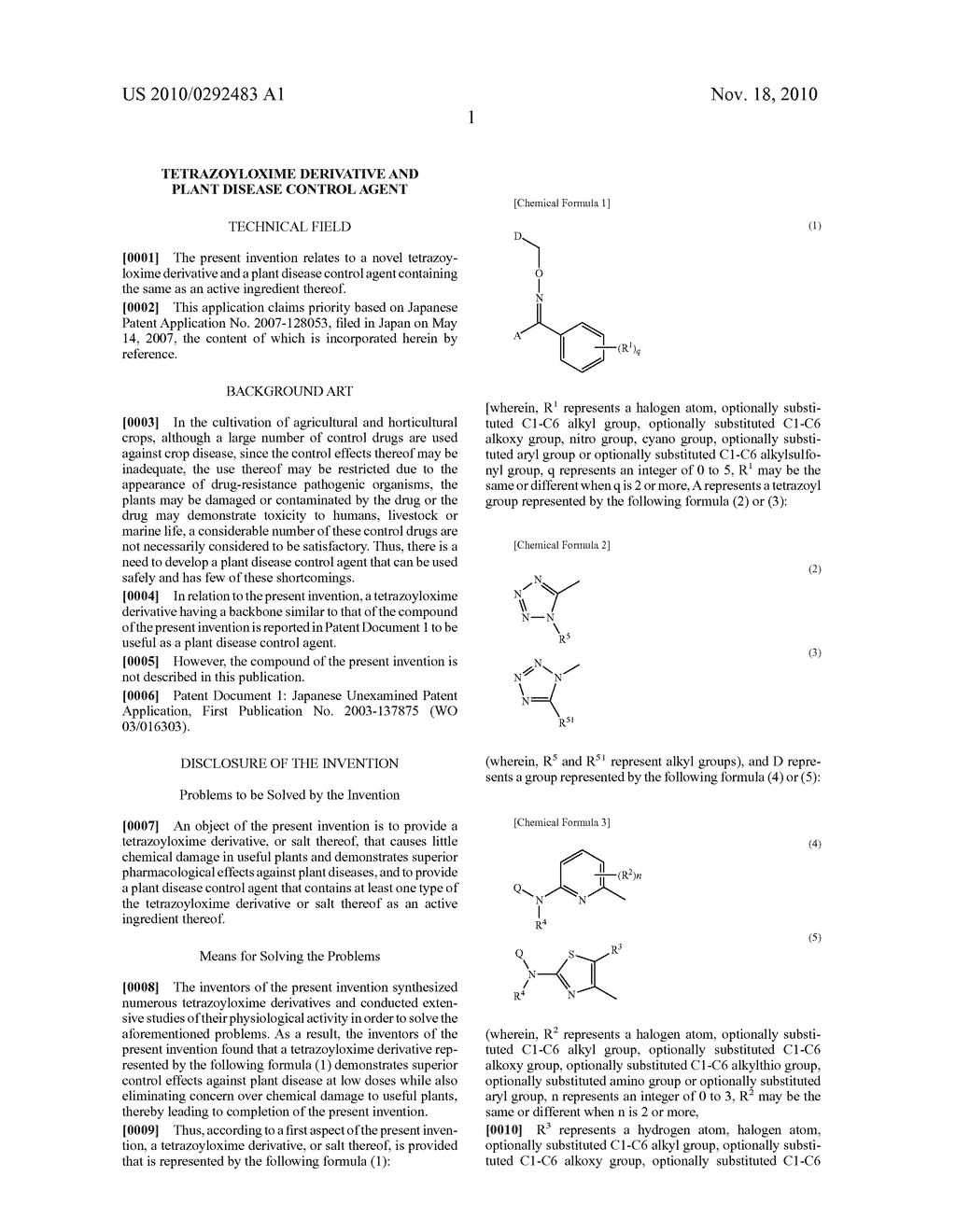 TETRAZOYLOXIME DERIVATIVE AND PLANT DISEASE CONTROL AGENT - diagram, schematic, and image 02