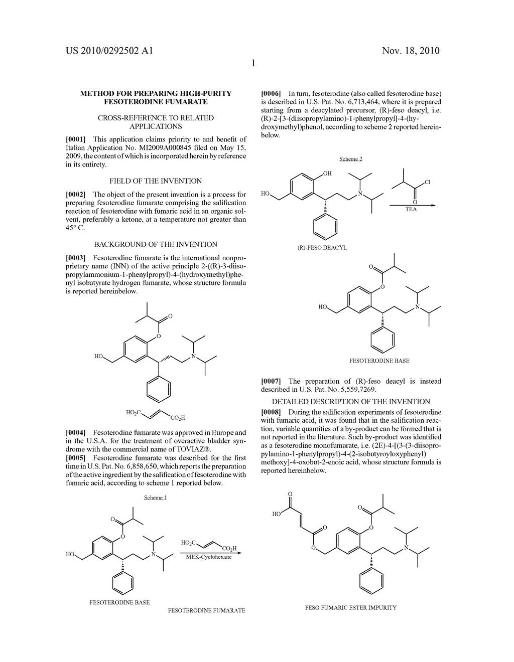 Method for preparing high-purity fesoterodine fumarate - diagram, schematic, and image 02