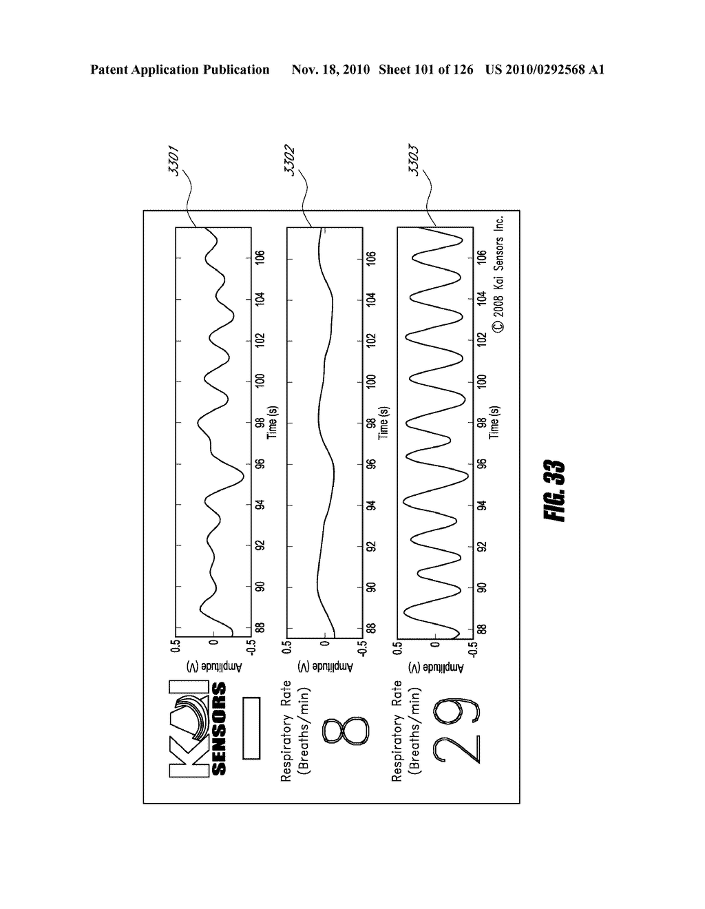 SYSTEMS AND METHODS FOR MEASUREMENT OF DEPTH OF BREATH AND PARADOXICAL BREATHING - diagram, schematic, and image 102