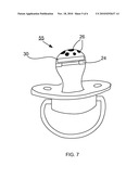 DEVICE AND METHOD FOR DELIVERING AN AGENT INTO BREAST MILK WHILE BREASTFEEDING diagram and image