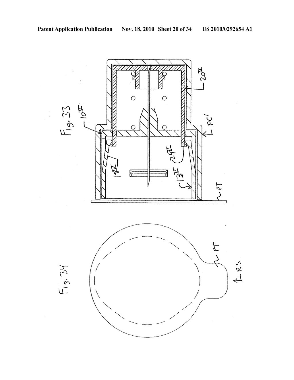 PEN NEEDLE WITH QUICK RELEASE AND/OR REMOVAL SYSTEM - diagram, schematic, and image 21