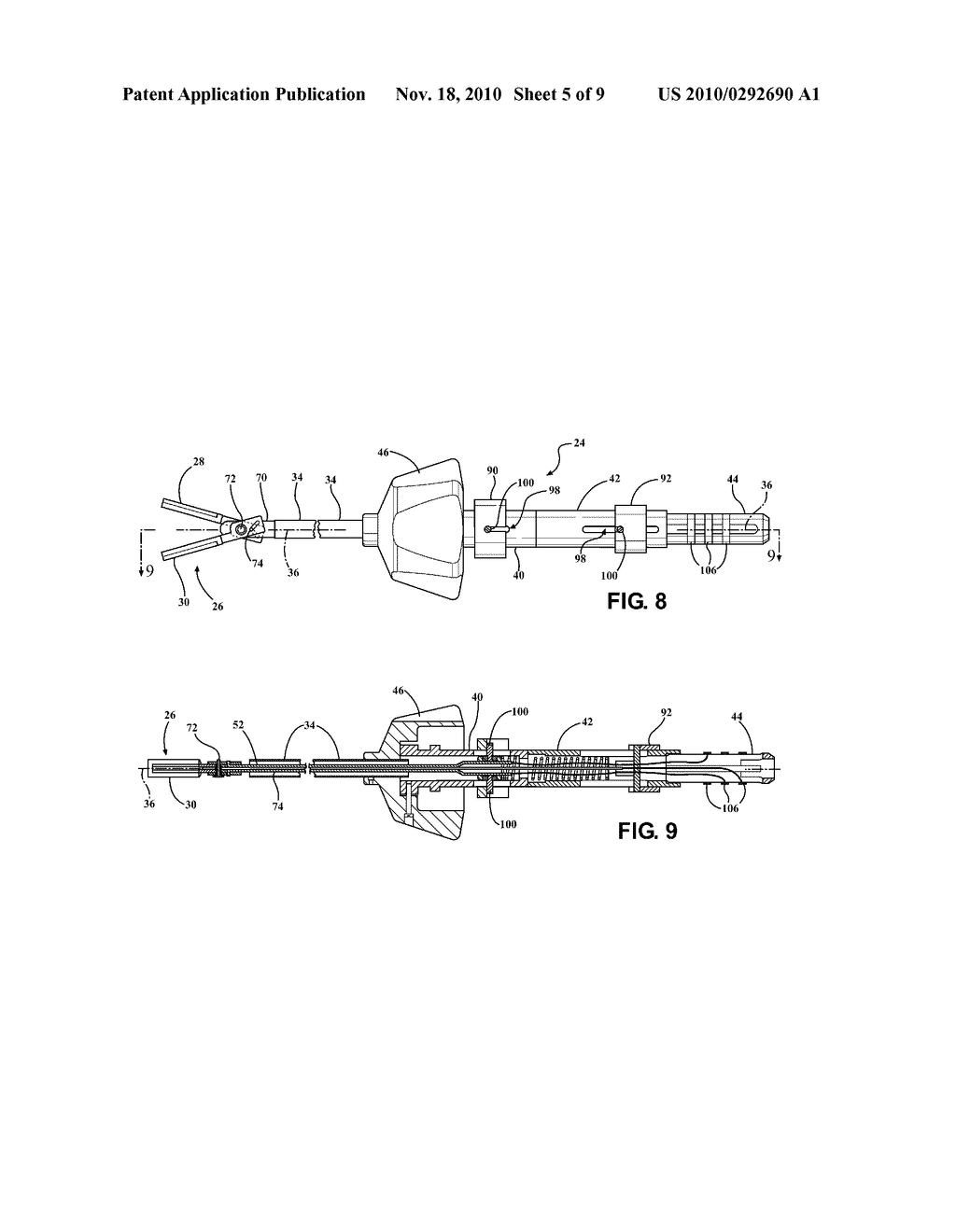SURGICAL APPARATUS FOR TISSUE SEALING AND CUTTING - diagram, schematic, and image 06