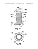 Device for implanting in a human or animal vertebral column diagram and image