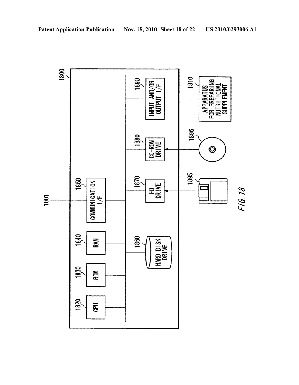 APPARATUS FOR CALCULATING NUTRIENT REQUIREMENT AMOUNT, AN APPARATUS FOR SUGGESTING A NUTRITIONAL SUPPLEMENT, A BLENDING APPARATUS OF A NUTRITIONAL SUPPLEMENT AND A BLENDING SYSTEM OF A NUTRITIONAL SUPPLEMENT - diagram, schematic, and image 19