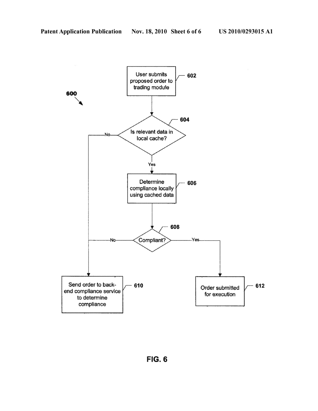 SYSTEM AND METHOD FOR PROVIDING HIGH PERFORMANCE COMPLIANCE SERVICES USING PRE-CALCULATED RULE EVALUATION - diagram, schematic, and image 07