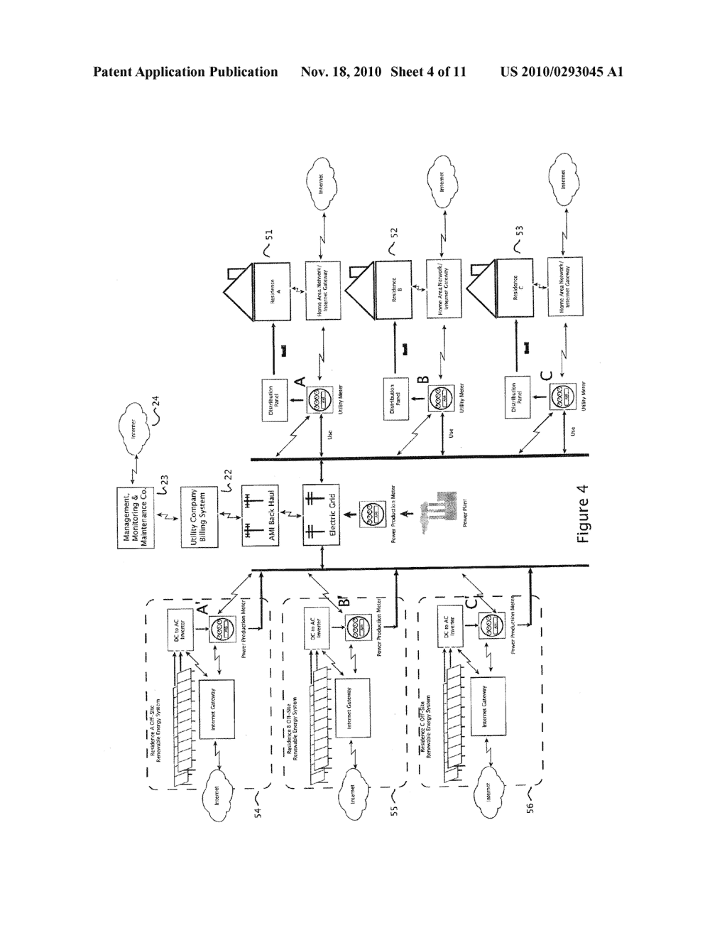 Centralized Renewable Energy System With Fractional Ownership and a Method of Disaggregated Net Metering of its Renewable Energy Output Among Utility Customers Who Are Fractional Owners - diagram, schematic, and image 05