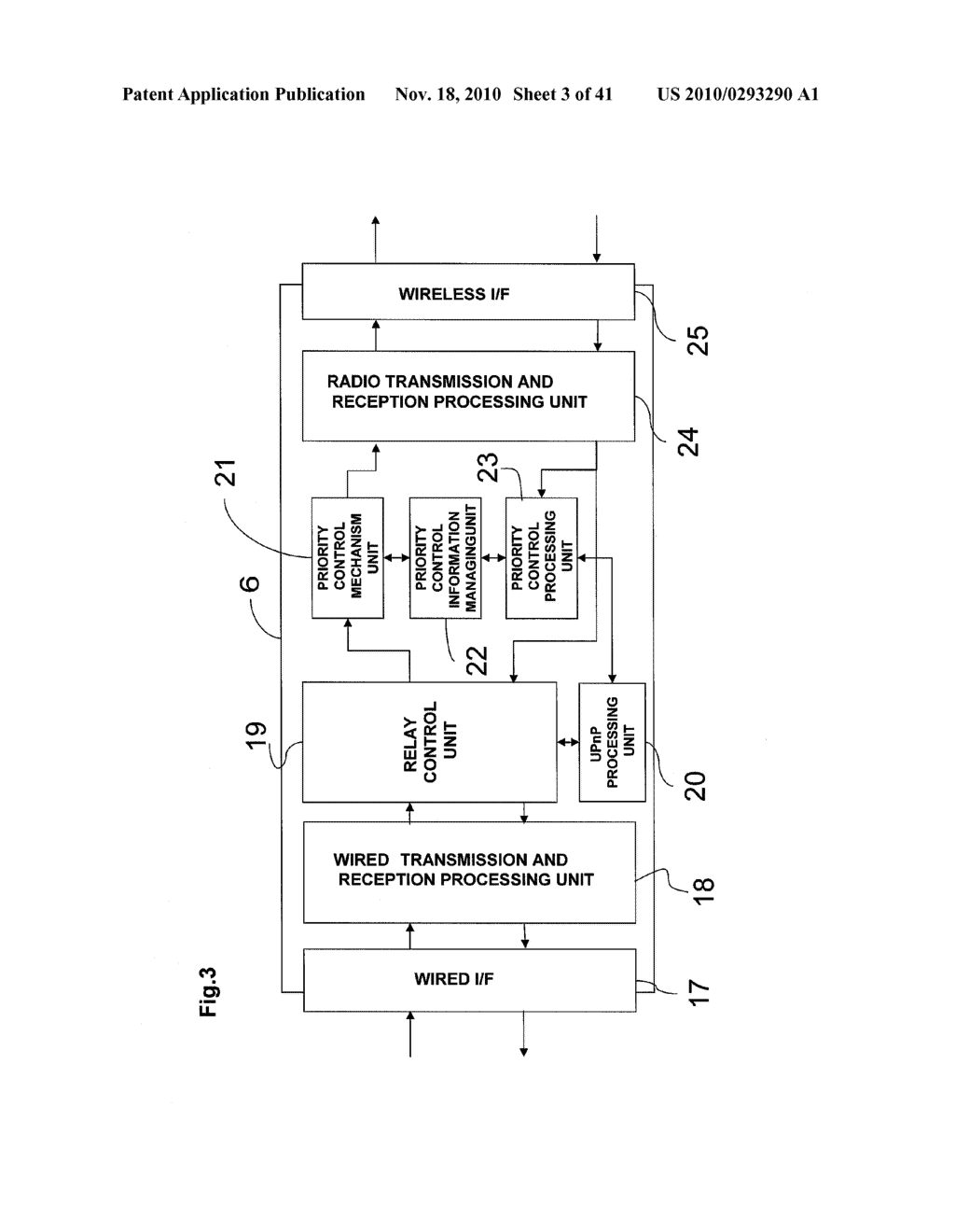 RELAY DEVICE, TERMINAL, PRIORITY COMMUNICATION CONTROL METHOD, PROGRAM, AND RECORDING MEDIUM - diagram, schematic, and image 04