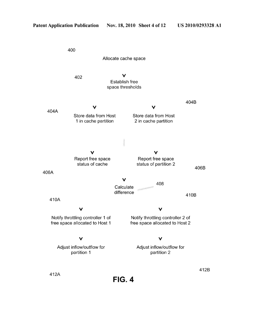 MANAGING FIRST LEVEL STORAGE IN A MULTI-HOST ENVIRONMENT - diagram, schematic, and image 05