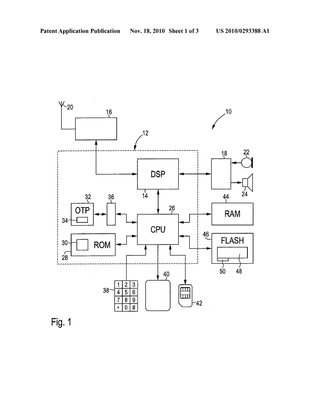 PROTECTING SECRET INFORMATION IN A PROGRAMMED ELECTRONIC DEVICE - diagram, schematic, and image 02