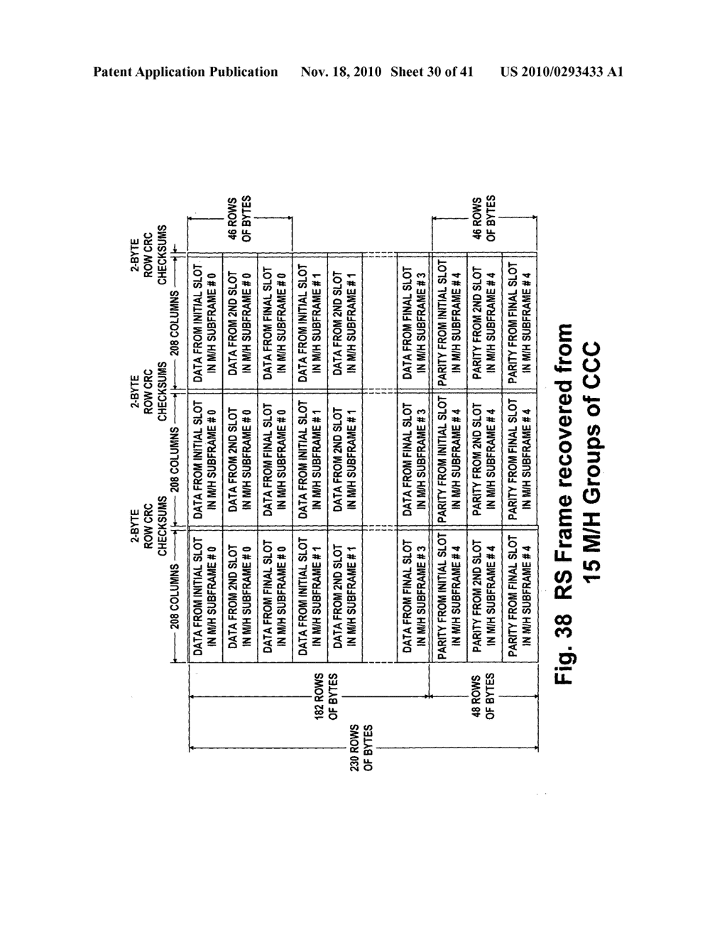 Burst-error correction methods and apparatuses for wireless digital communications systems - diagram, schematic, and image 31