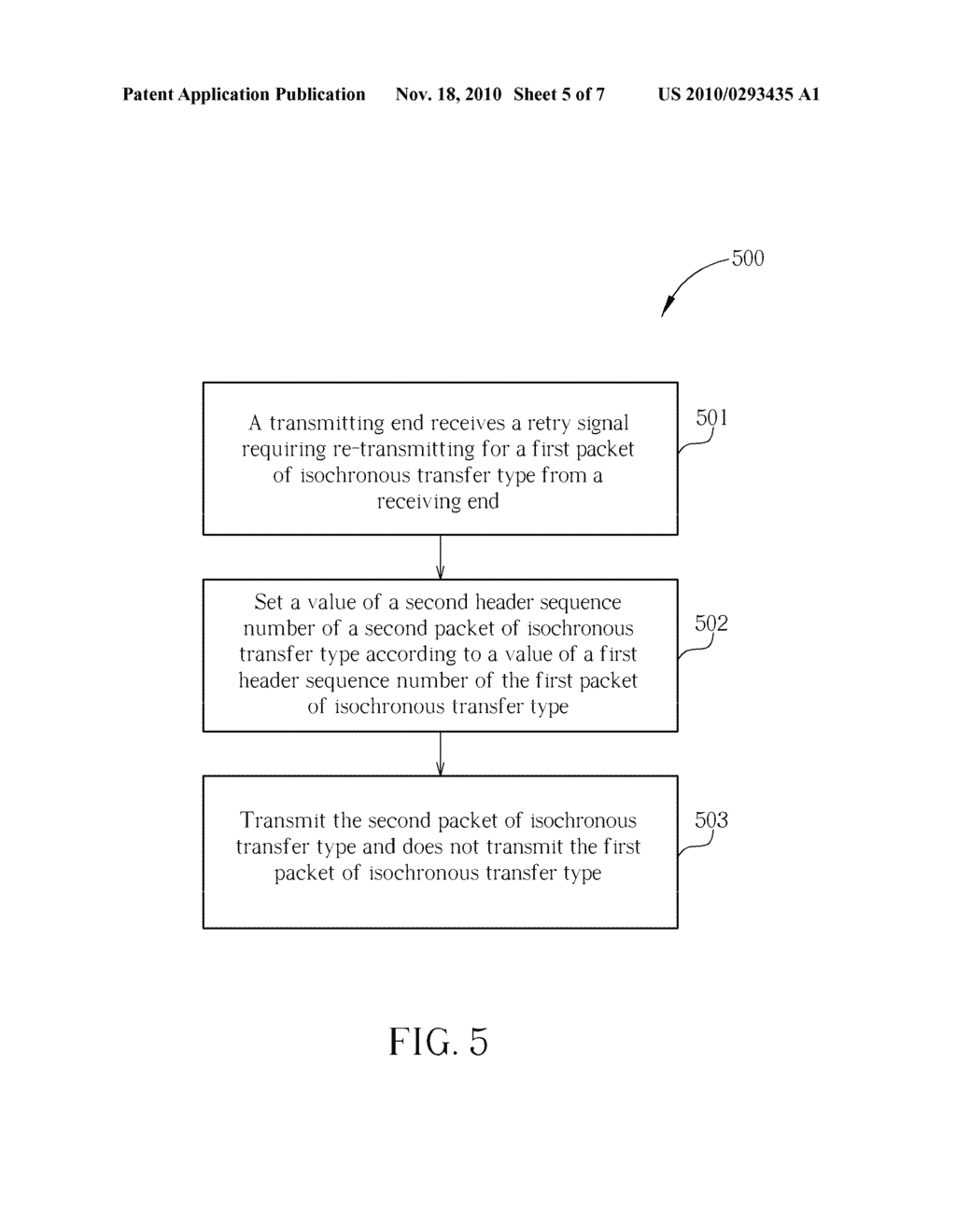 Method for increasing efficiency of transferring packet of isochronous transfer type and device thereof - diagram, schematic, and image 06