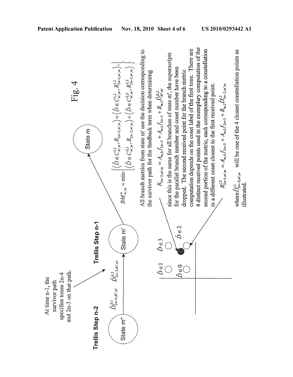 MULTI-TAP FREQUENCY DOMAIN EQUALIZATION WITH DECISION FEEDBACK AND TRELLIS DECODING - diagram, schematic, and image 05