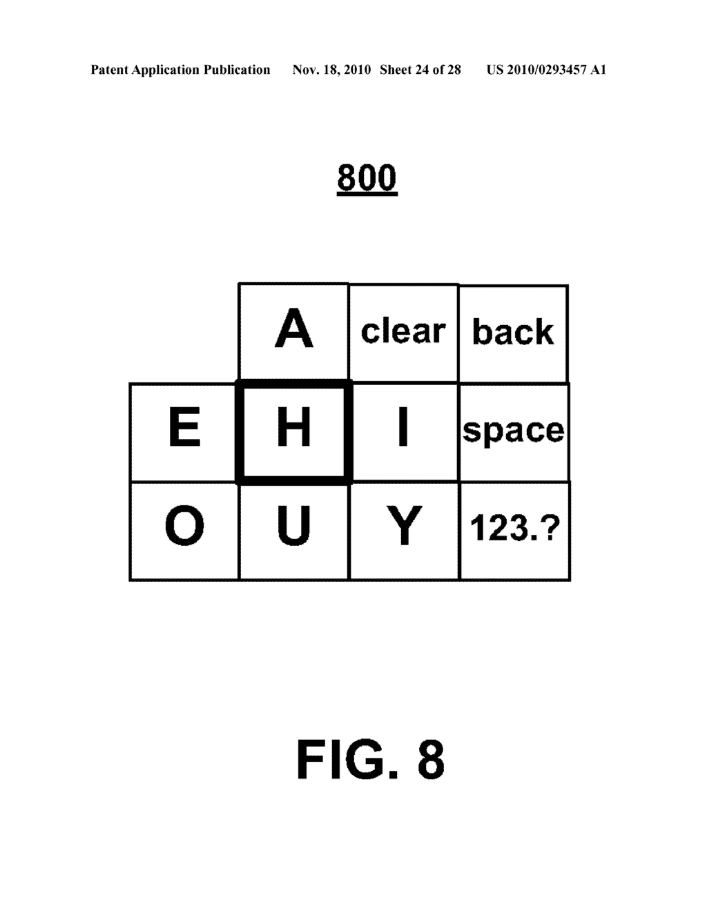 SYSTEMS AND METHODS FOR ALPHANUMERIC NAVIGATION AND INPUT - diagram, schematic, and image 25