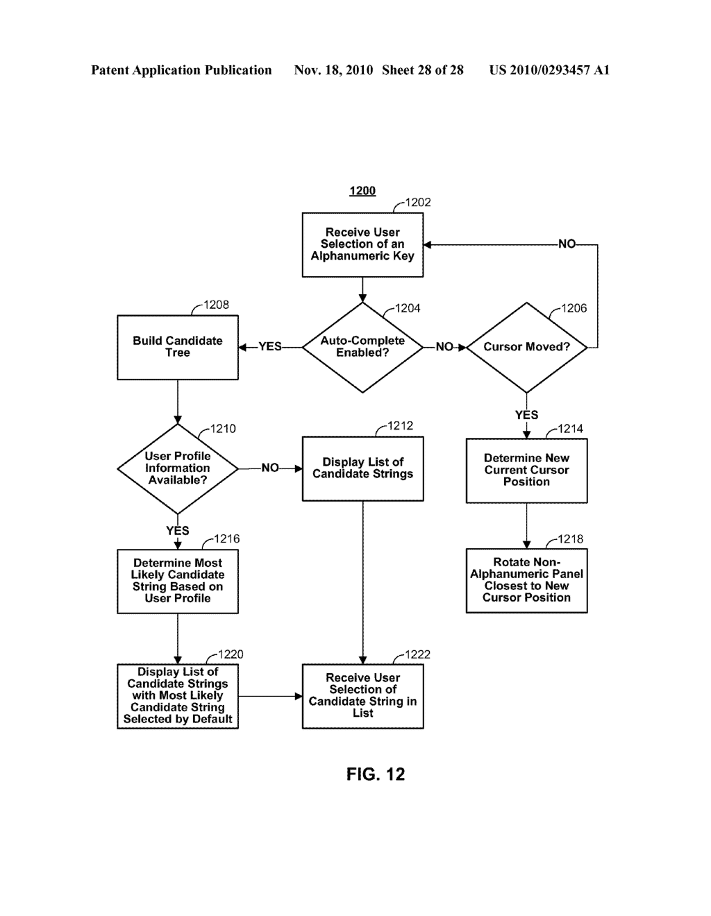 SYSTEMS AND METHODS FOR ALPHANUMERIC NAVIGATION AND INPUT - diagram, schematic, and image 29