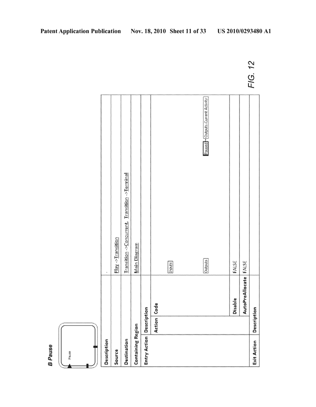 Automatically Generating Documentation for a Diagram Including a Plurality of States and Transitions - diagram, schematic, and image 12