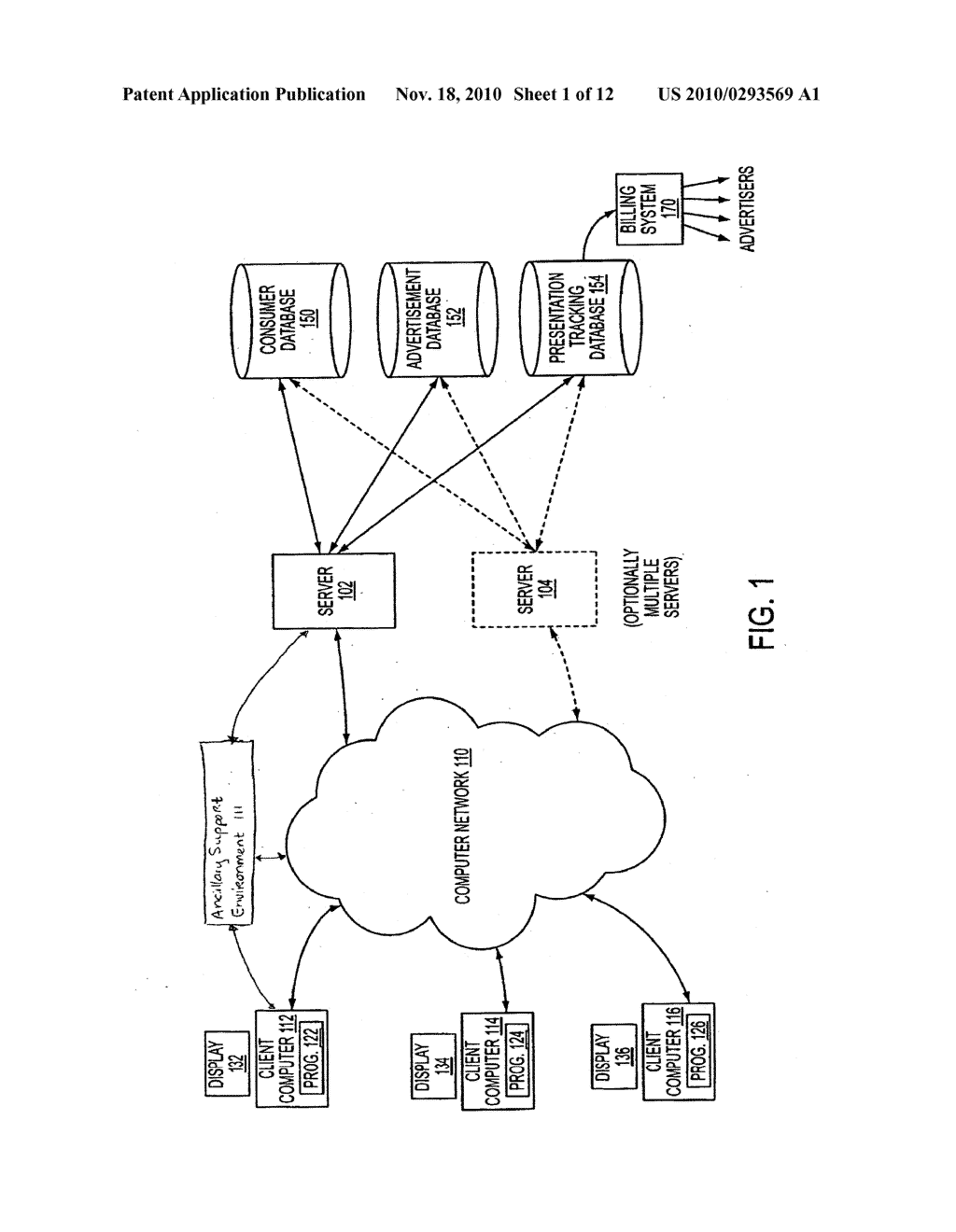 SYSTEM AND METHOD FOR CONSUMER-SELECTED ADVERTISING AND BRANDING IN INTERACTIVE MEDIA - diagram, schematic, and image 02
