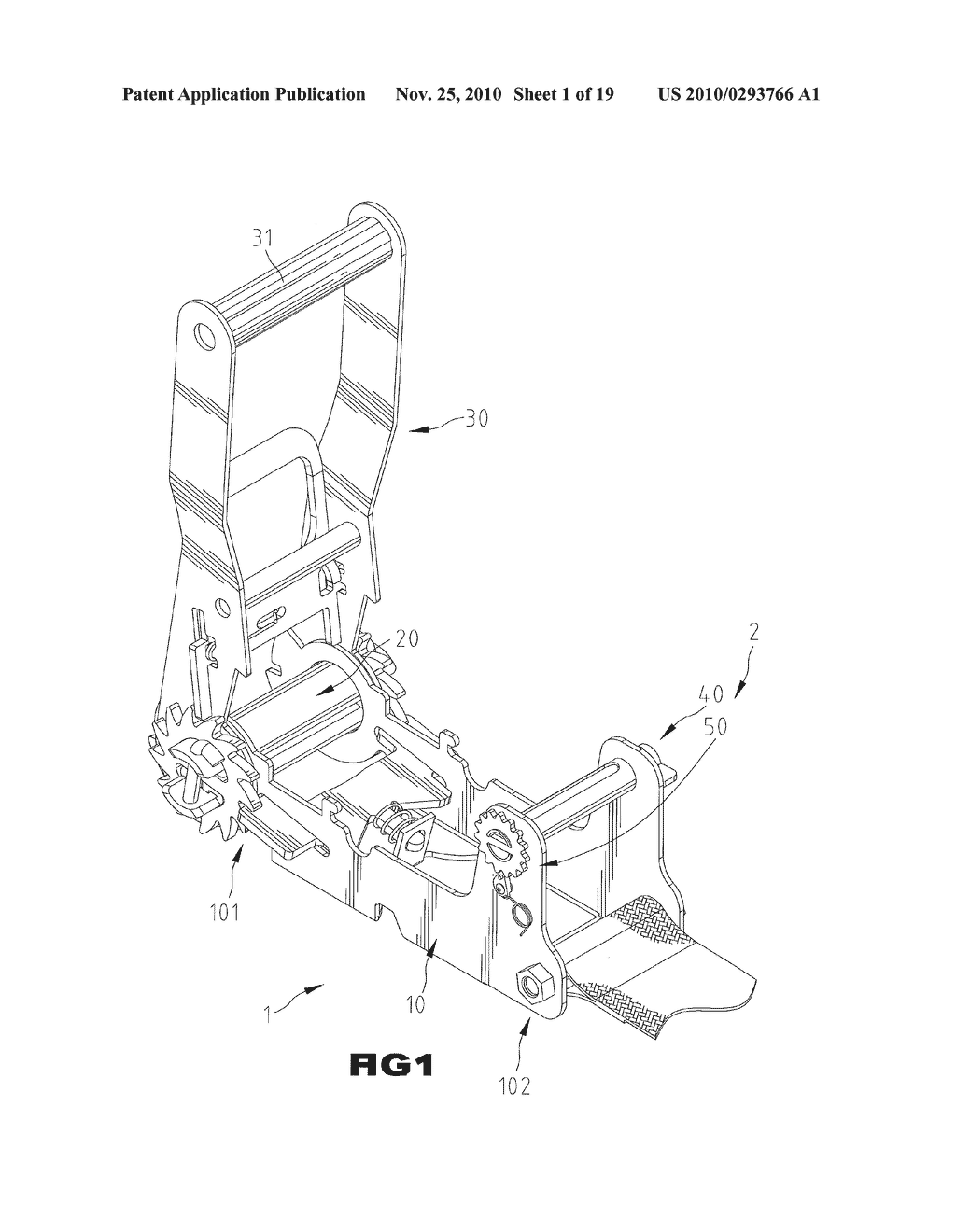 Tensioning Apparatus for Strap - diagram, schematic, and image 02