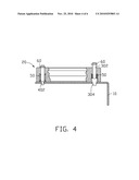 DETECTION DEVICE FOR DETECTING DISTANCE BETWEEN CENTERS OF TWO THROUGH HOLES diagram and image