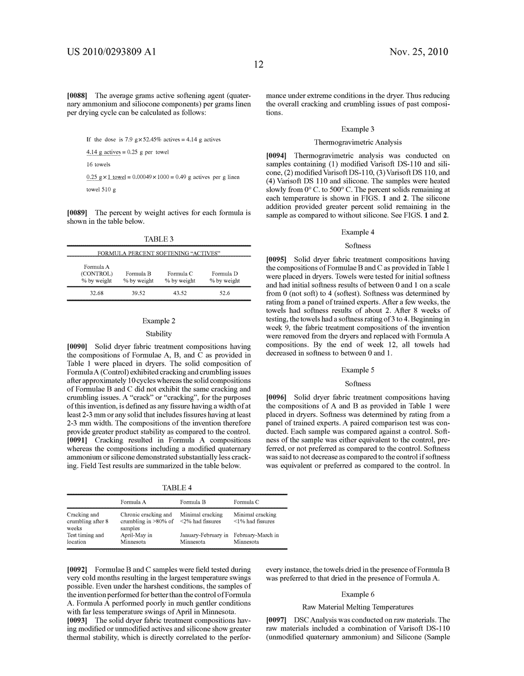 SOLID FABRIC CONDITIONING COMPOSITIONS AND TREATMENT IN A DRYER - diagram, schematic, and image 15