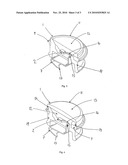 ADAPTER WITH AT LEAST ONE ELECTRONIC COMPONENT diagram and image