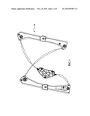 DUAL CHANNEL CABLE DRIVE WINDOW LIFT SYSTEM diagram and image