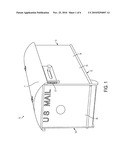 LOCKING MECHANISM FOR MAILBOXES diagram and image