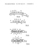 DEVICE FOR COMBING AND/OR BRUSHING EYELASHES AND/OR EYEBROWS, AND/OR FOR APPLYING MAKEUP THERETO diagram and image