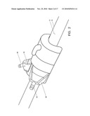 METHOD, APPARATUS AND FRAME STRUCTURE FOR CLEANING PIPE SURFACES, AND PIPE STRUCTURE TO DISTRIBUTE PARTICLES diagram and image