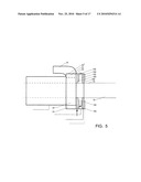 METHOD, APPARATUS AND FRAME STRUCTURE FOR CLEANING PIPE SURFACES, AND PIPE STRUCTURE TO DISTRIBUTE PARTICLES diagram and image