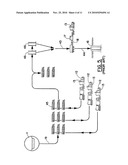 WATER HEATING APPARATUS FOR CONTINUOUS HEATED WATER FLOW AND METHOD FOR USE IN HYDRAULIC FRACTURING diagram and image