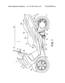 SCOOTER TYPE MOTORCYCLE EQUIPPED WITH FUEL CELL SYSTEM diagram and image