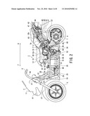 SCOOTER TYPE MOTORCYCLE EQUIPPED WITH FUEL CELL SYSTEM diagram and image