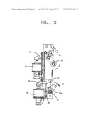 MOVE-OUT TYPE INTERLOCK APPARATUS FOR CIRCUIT BREAKER diagram and image