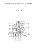 MOVE-OUT TYPE INTERLOCK APPARATUS FOR CIRCUIT BREAKER diagram and image