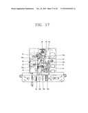 MOVE-OUT TYPE INTERLOCK APPARATUS FOR CIRCUIT BREAKER diagram and image