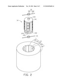 MAGNETRON SPUTTERING DEVICE HAVING ROTATABLE SUBSTRATE HOLDER diagram and image