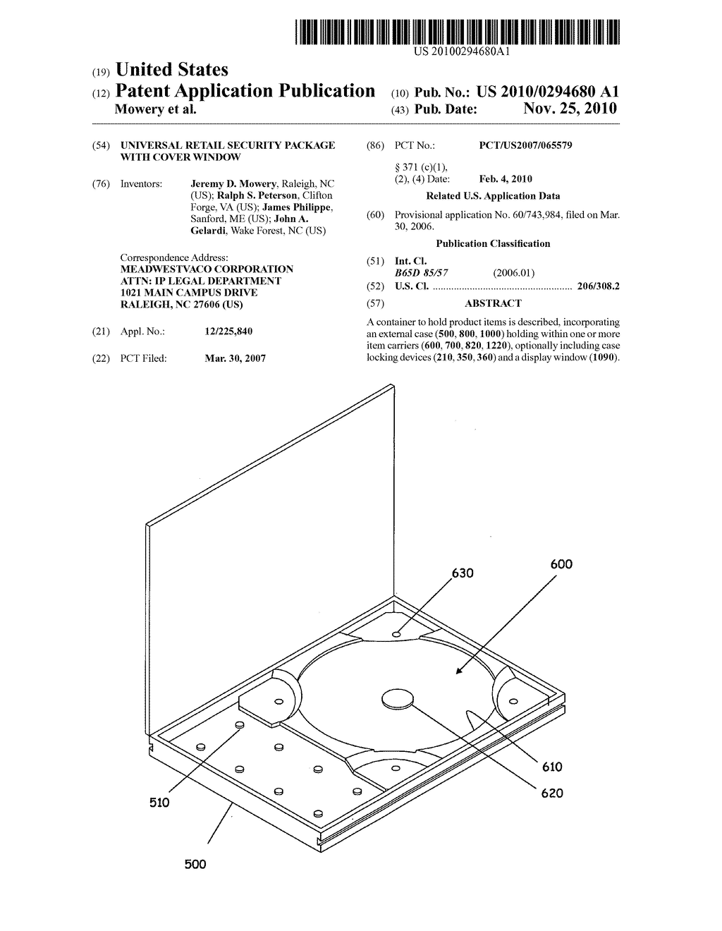 Universal Retail Security Package With Cover Window - diagram, schematic, and image 01