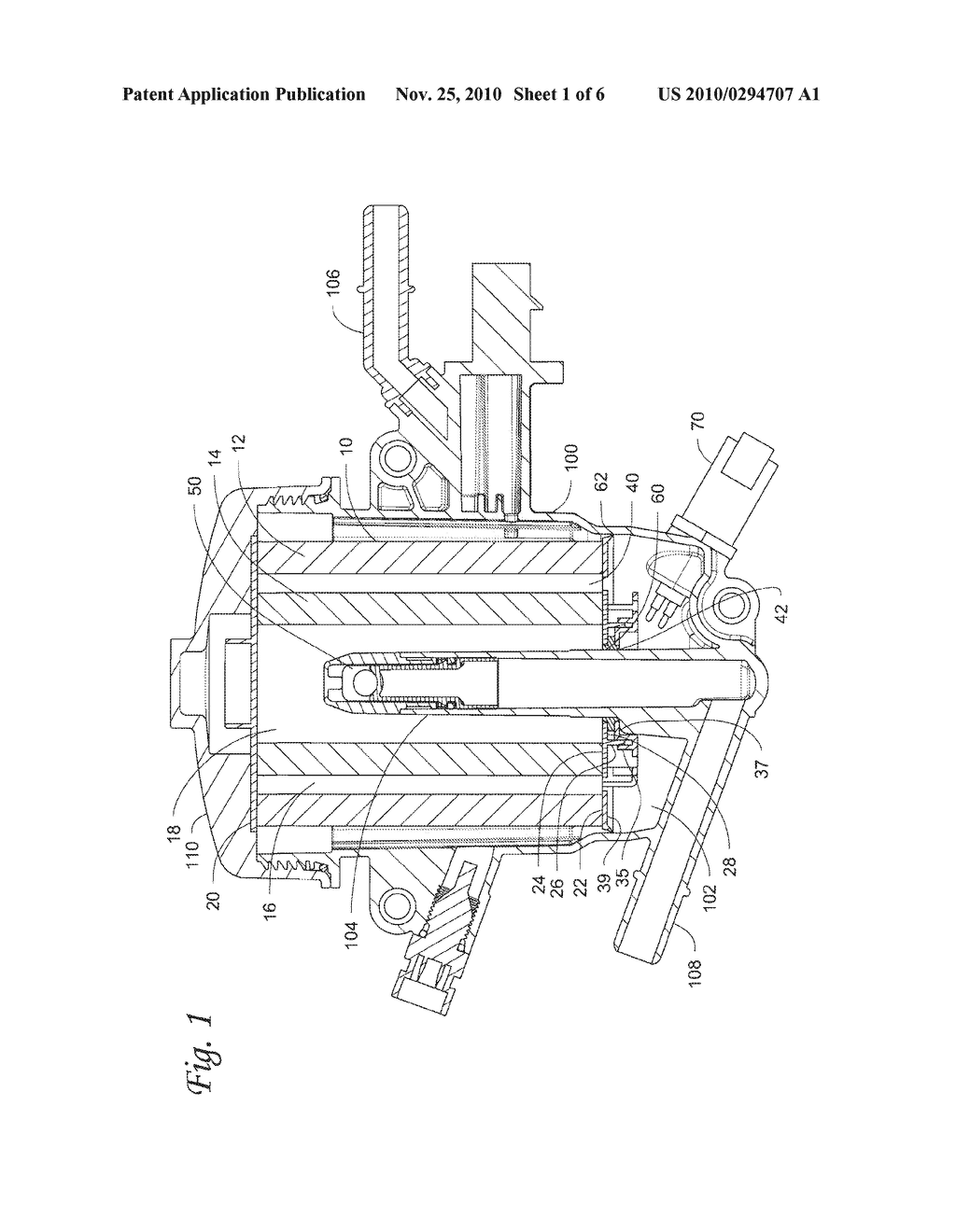 MULTI-STAGE FILTER CARTRIDGE WITH SNAP FIT FILTERS - diagram, schematic, and image 02