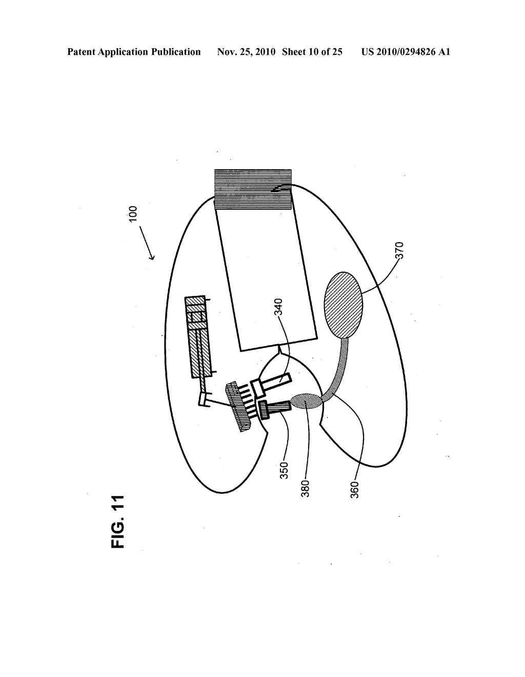 Gentle touch surgical stapler - diagram, schematic, and image 11