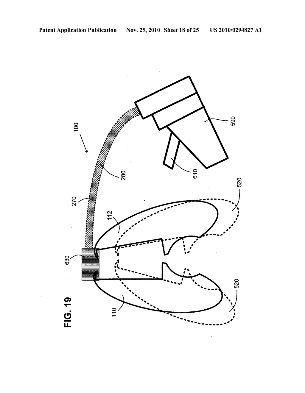 Maneuverable surgical stapler - diagram, schematic, and image 19