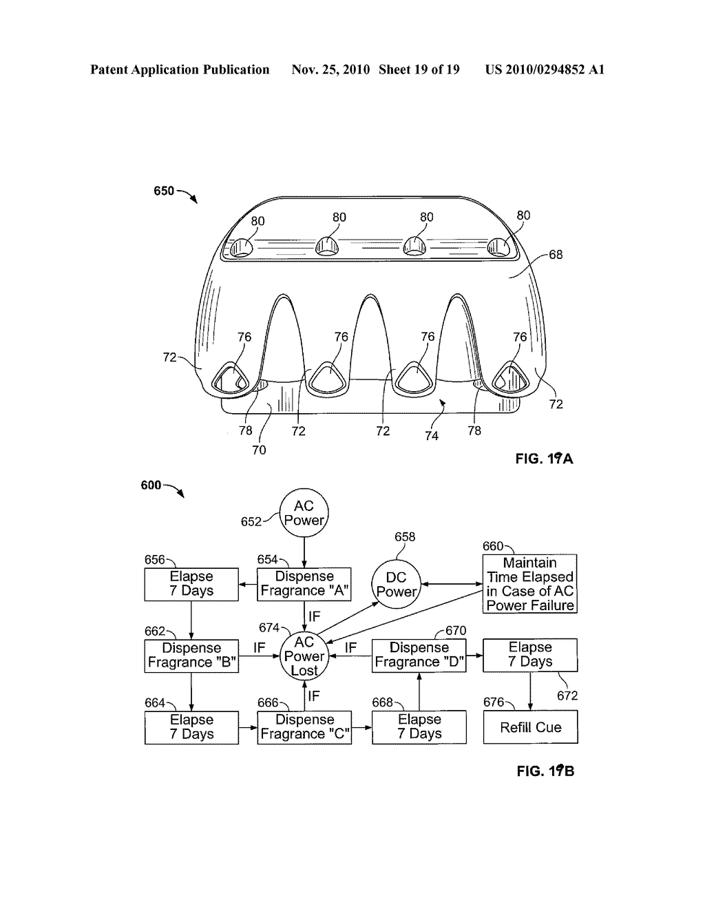 Methods of Dispensing Two or More Volatile Materials - diagram, schematic, and image 20